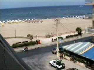 Blick auf den Strand